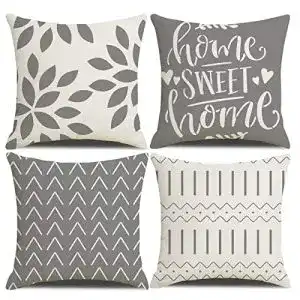 Kissenbezug Homefeelzydys Kissenbezüge, modern, 4er-Set