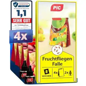 Fruchtfliegenfalle PIC – Fruchtfliegen-Falle, Obstfliegenfalle