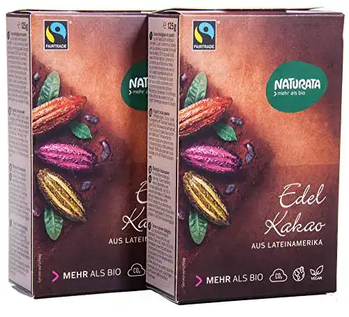 Kakaopulver Naturata Bio Edelkakao aus Lateinamerika (2 x 125 gr)