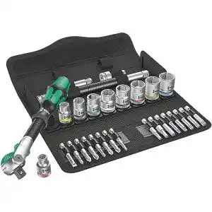 Steckschlüsselsatz 3/8 Zoll Wera Zyklop Speed-Knarrensatz 8100