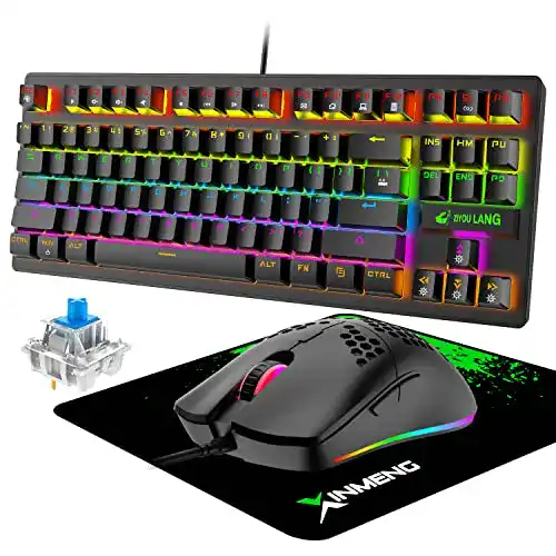 Gaming-Tastatur und -Maus LexonElec Kabelgebunden
