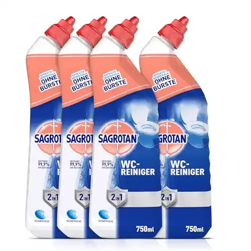 WC-Reiniger Sagrotan Ozeanfrische 2in1 Reinigungsmittel