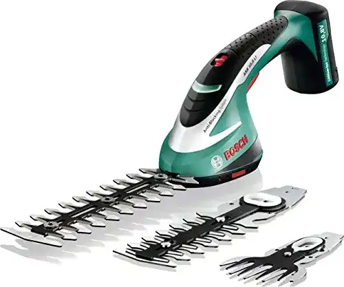 Akku-Grasschere Bosch Home and Garden Bosch Akku Strauch- Set