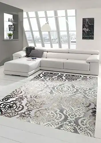 Wollteppich Traum Designer Teppich Moderner Teppich Meliert