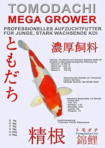 Tomodachi-Koifutter Tomodachi Mega Grower Aufzuchtfutter