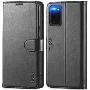 Samsung-Galaxy-S20-Hülle TUCCH, RFID Schutz, Standfunktion