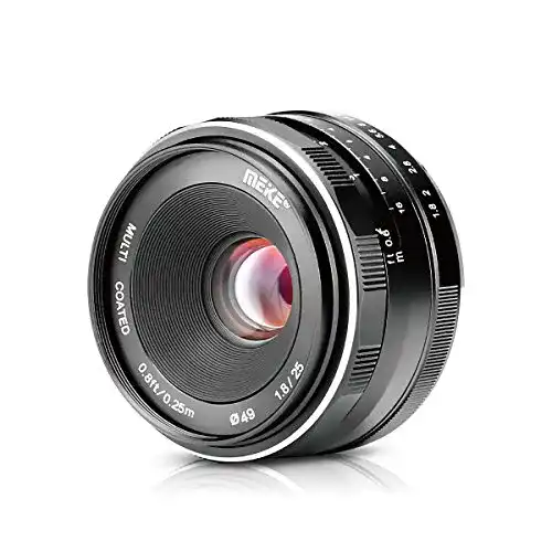 Weitwinkelobjektiv Meike MK 25mm f/1.8 16 Große Aperture