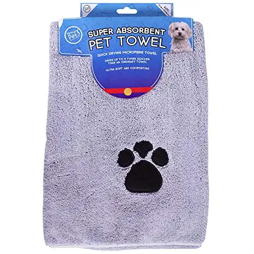Hundehandtuch World of pets super saugfähige micofibre, 2er