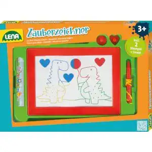 Zaubertafel Lena 65716 x Magnetmaltafel, Grün, Blau