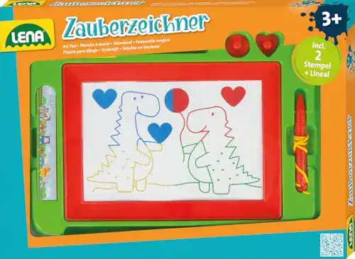 Zaubertafel Lena 65716 x Magnetmaltafel, Grün, Blau