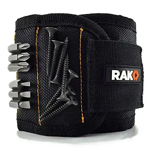 Magnetarmband für Handwerker RAK, Verstauen von Schrauben