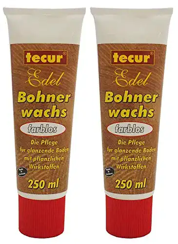 Bohnerwachs Preisjubel 2x 250ml Edel farblos von tecur
