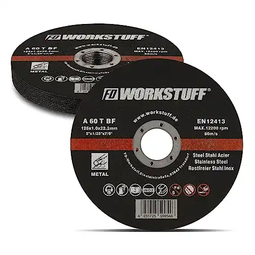 Trennscheibe 125 Metall FD-Workstuff Profi-Trennscheiben 50 Stck.
