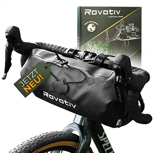 Fahrradtasche wasserdicht Rovativ ® Lenkerrolle Fahrrad