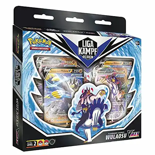 Pokémon-Vmax-Karten Pokemon Wulaosu-, Fließender Angriff