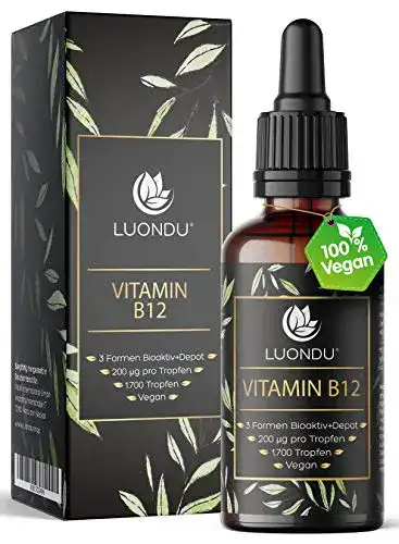 Vitamin-B12-Tropfen Luondu Vitamin B12 Tropfen hochdosiert