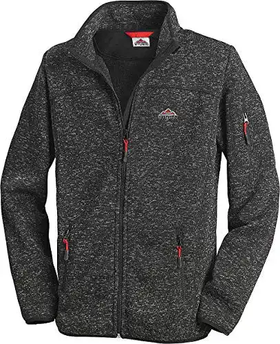 Fleecejacke Stubai – Strick Herren/Strickjacke mit Fleece Innenseite