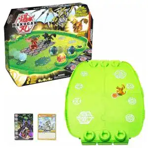 Bakugan BAKUGAN Evo Battle Arena, zerlegbares Spielfeld in neongrün