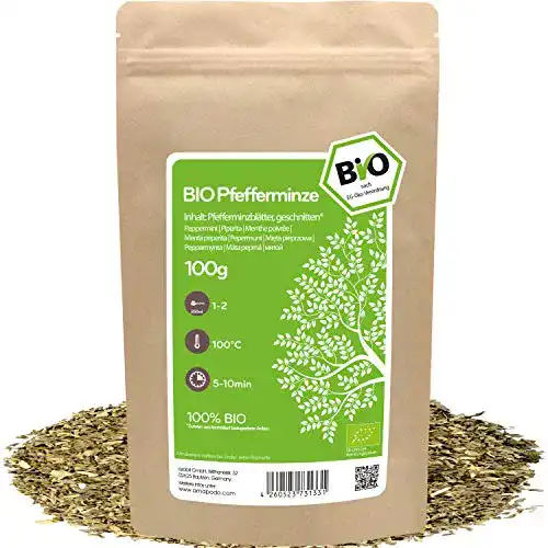 Die beste Bio-Pfefferminztee amapodo Pfefferminztee Bio 100g 2026 Test Bestseller Bio-Pfefferminztee amapodo Pfefferminztee Bio 100g
