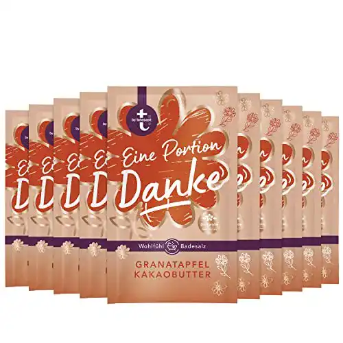 Badesalz tetesept t: by Eine Portion Danke – 10er Pack (10 x 60 g)
