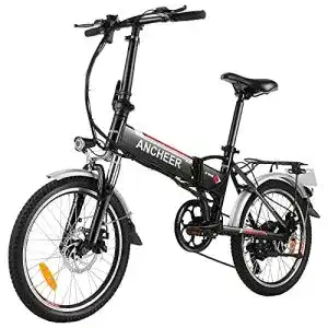 E-Bike Klapprad ANCHEER E-Bike Elektrofahrrad, 20 Zoll