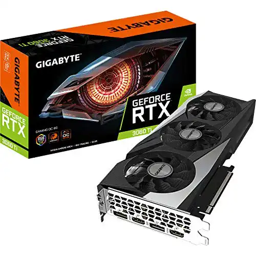 GeForce RTX 3060 Ti Gigabyte Gaming OC 8GB V2 LHR Grafikkarte