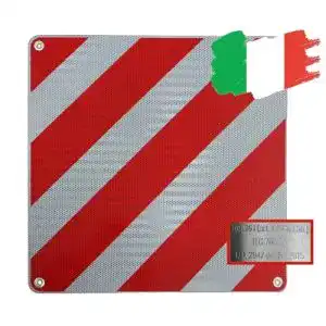 Warntafel Italien IWH Warntafel Alu 50×50 cm