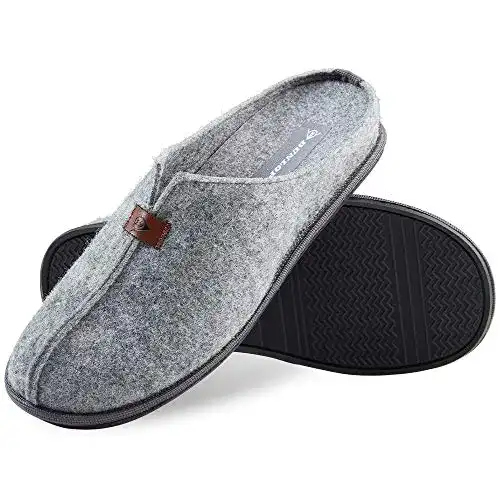 Filzpantoffeln Dunlop Hausschuhe Herren, für Herren und Jungen