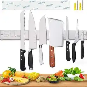 Magnetleiste AidSci [Verbesserte 50cm] Messer, Extra Stark