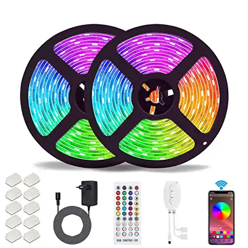 LED-Strip ALED LIGHT Bluetooth LED Streifen, 10M (2x5m) IP65