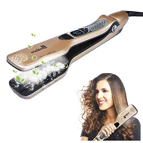 Dampfglätteisen iGutech Dampf Haarglätter, mit Dampffunktion