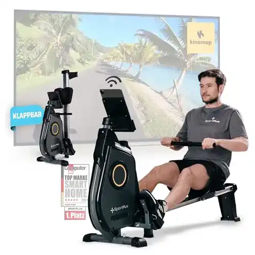 Rudergerät SportPlus Ruderergometer klappbar für zuhause