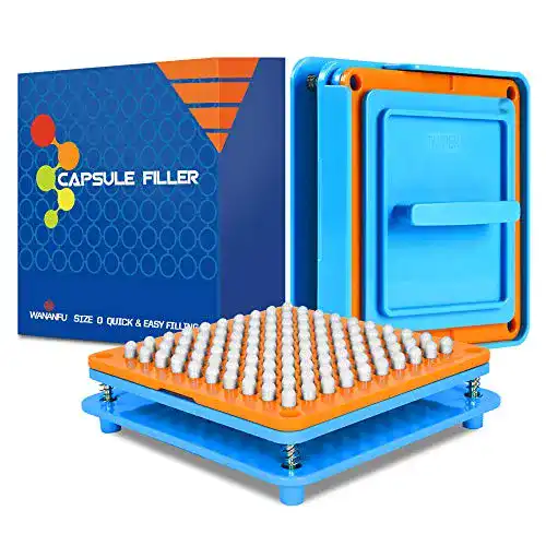 Kapselfüllmaschine wananfu, Kapselfüller 0, 100 Löcher