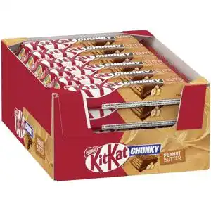 Schokoriegel Kitkat NESTLÉ CHUNKY Peanut Butter (24 x 42g)