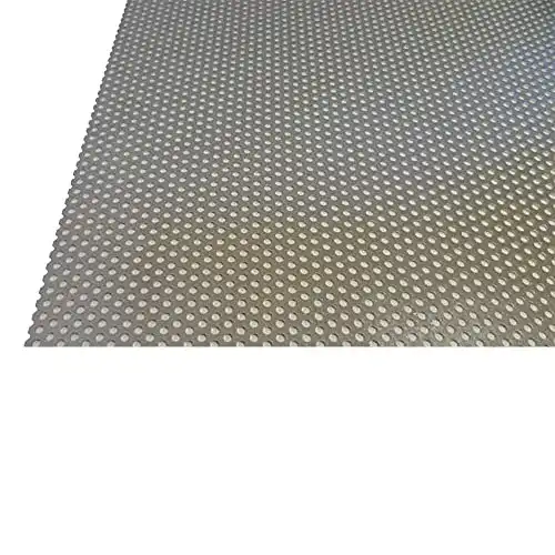 Lochblech B&T Metall Aluminium 1,0 mm stark Rundlochung Ø 3 mm