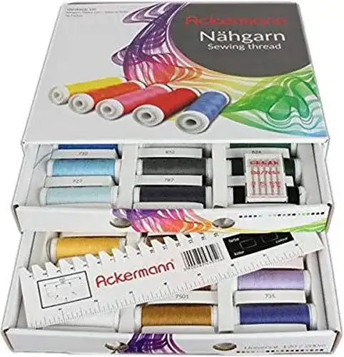 Ackermann-Nähgarn Ackermann 36 Farben x 200m UNIVERSAL