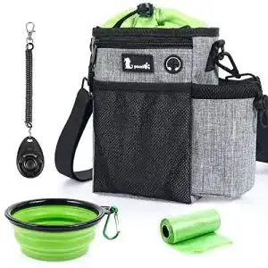 Futterbeutel Hund pecute mit 4 in 1, wasserdicht, verstellbar