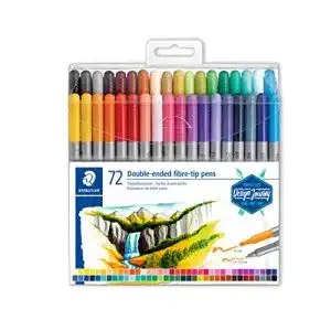 Filzstifte Staedtler 3200 TB72 Doppelfasermaler (zwei Spitzen