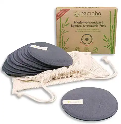 Wiederverwendbare Wattepads Bamobo 10 XL Waschbar