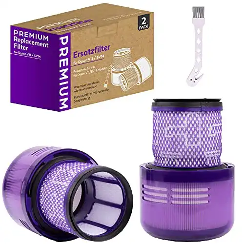 Dyson-V11-Filter Cherry Tea ® 2x Ersatzfilter für Dyson