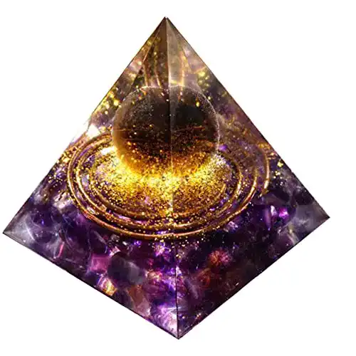 Orgonit-Pyramide Fuaensm Orgonit Kristall Pyramide Reiki
