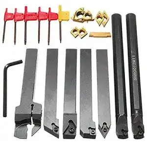 Drehmeißel EsportsMJJ 7St 12Mm Schaft Drehbank Set Bohrstange