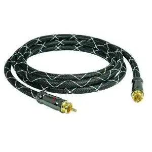 Subwoofer-Kabel SunshineTronic Blackline, 4-Fach, 7,5m