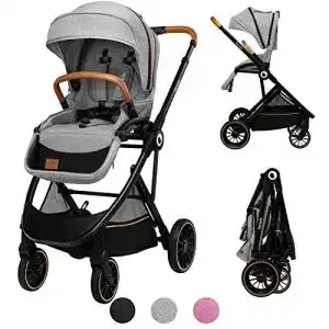Lionelo-Buggy Lionelo Riya Kinderwagen bis zu 15 kg, XXL-Dach
