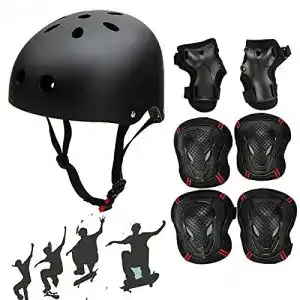 Protektoren-Set Erwachsene SelfLove Skateboarding Schonerset