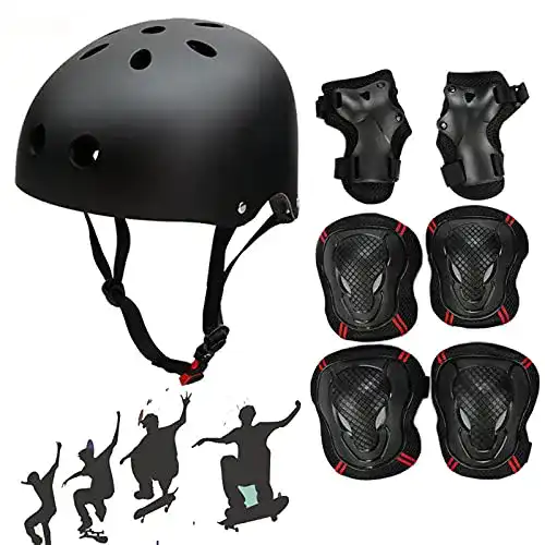 Protektoren-Set Erwachsene SelfLove Skateboarding Schonerset