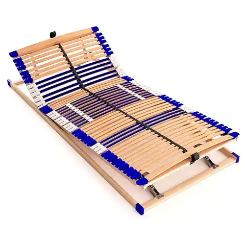 Lattenrost 100 x 200 cm Schlummerparadies stabil, 100% BUCHE