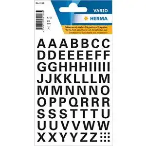 Klebebuchstaben HERMA 4158 Buchstaben Aufkleber A – Z