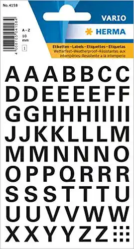 Klebebuchstaben HERMA 4158 Buchstaben Aufkleber A – Z