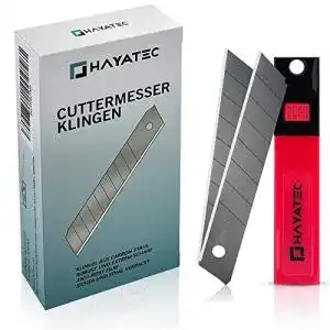 Cuttermesserklingen Alaskaprint 100x Stück Abbrechklingen